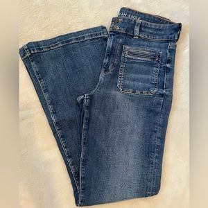 American Eagle Jeans Super Hi-Rise Flare size 10 Long